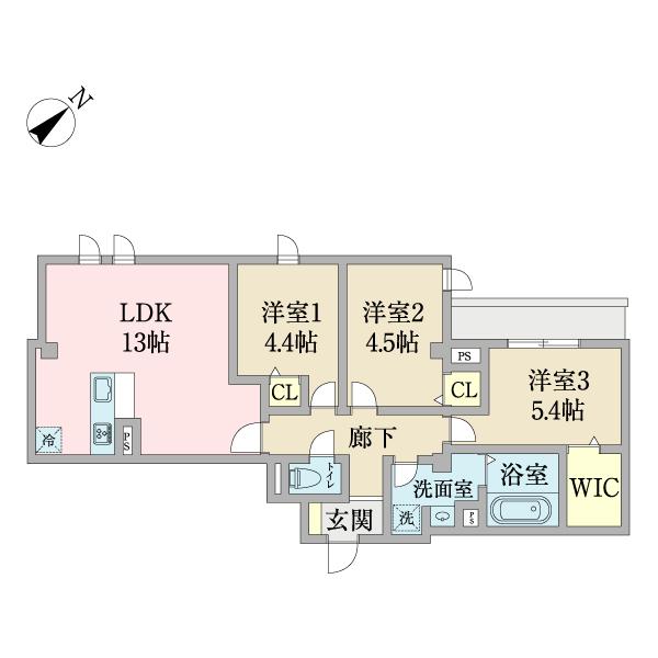  間取り図写真