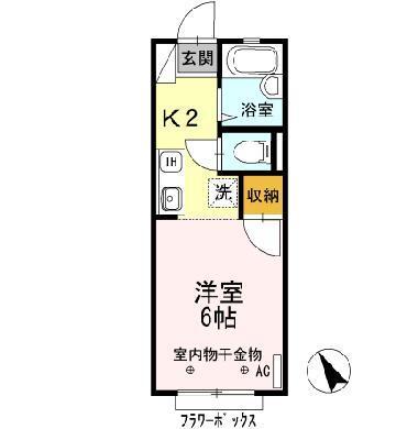 第ⅢＡＩコーポ（108） 間取り図画像