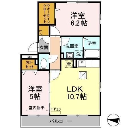 フォレストパーク（101） 間取り図画像