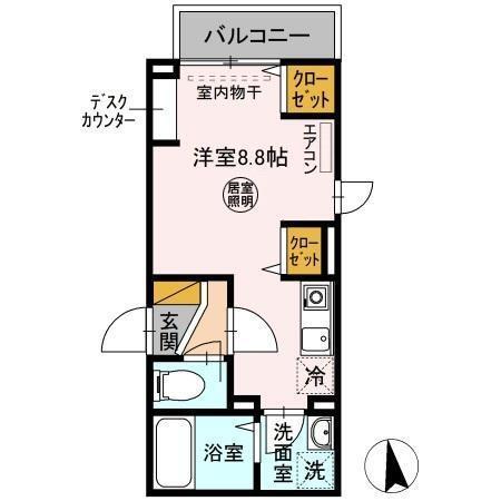 フォレスト船橋（201） 間取り図画像