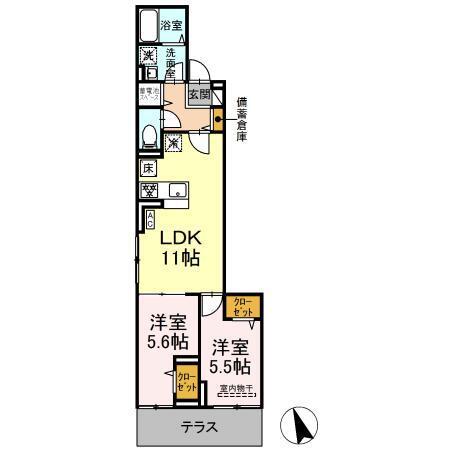  間取り図写真