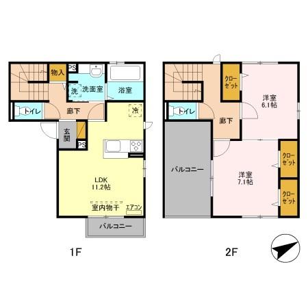  間取り図写真