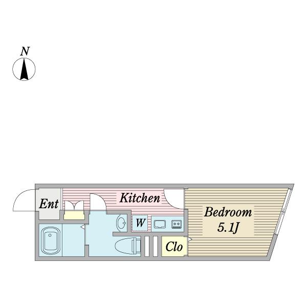 レイコー新八柱（0203） 間取り図画像