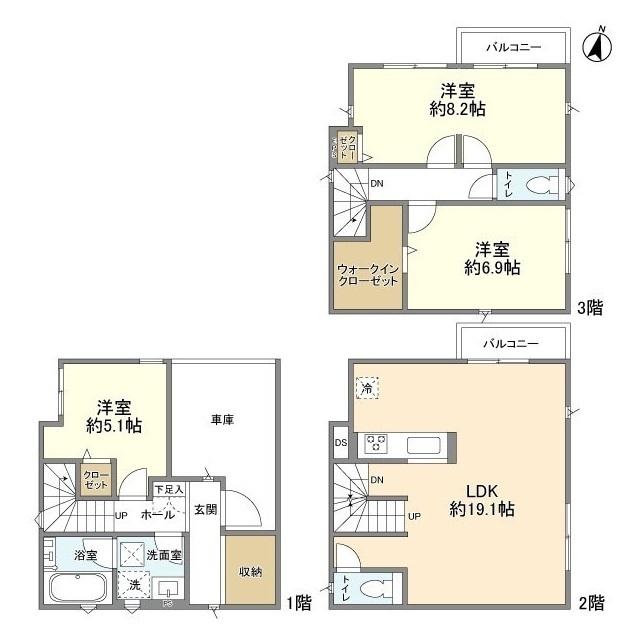 間取り図写真