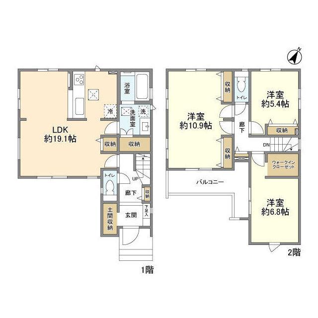  間取り図写真