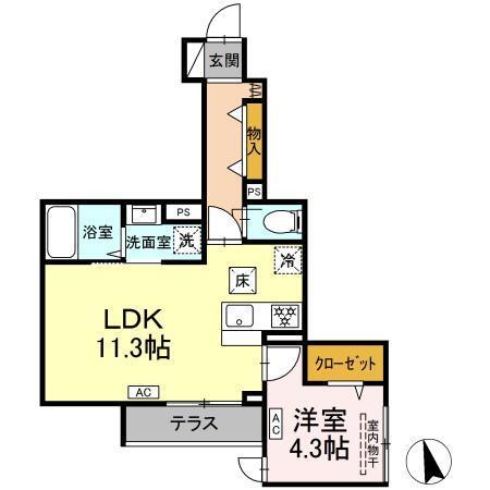 間取り図写真