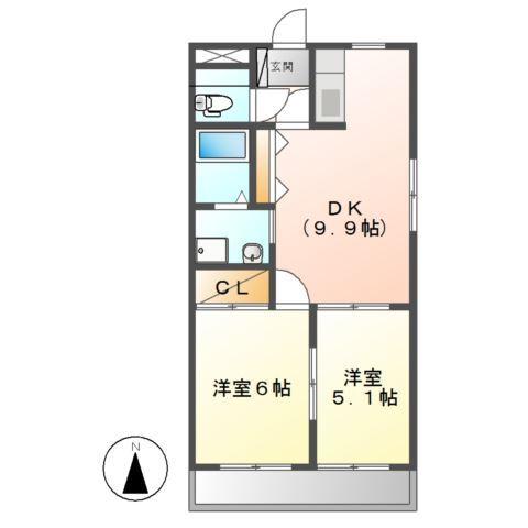 ベル・グラース 間取り図画像