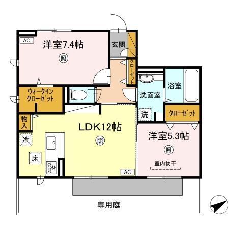  間取り図写真