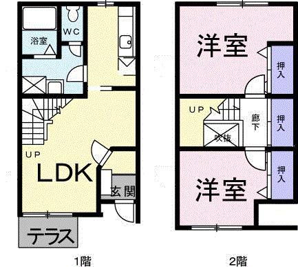 間取り図写真