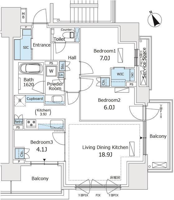  間取り図写真