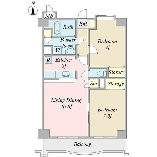 ソフィア東松戸 間取り図画像
