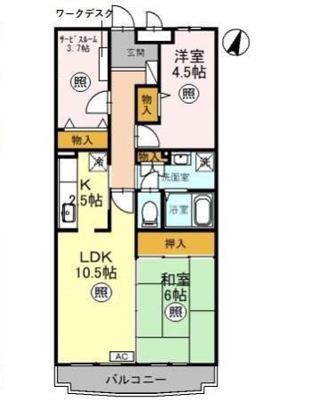  間取り図写真
