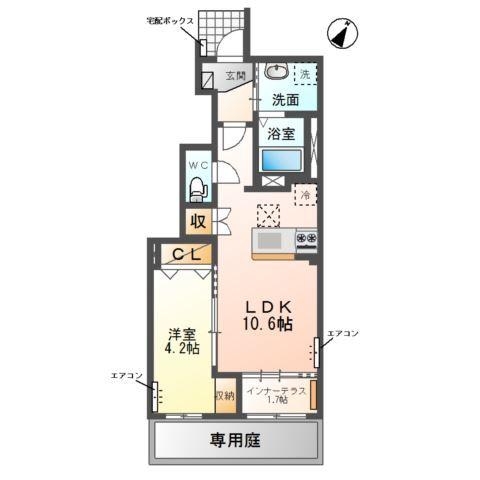 パルク　フェルメ 間取り図画像