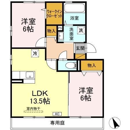 オリエンタルパレス（102） 間取り図画像