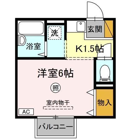 サニーハウスＳ（202） 間取り図画像