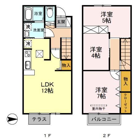  間取り図写真