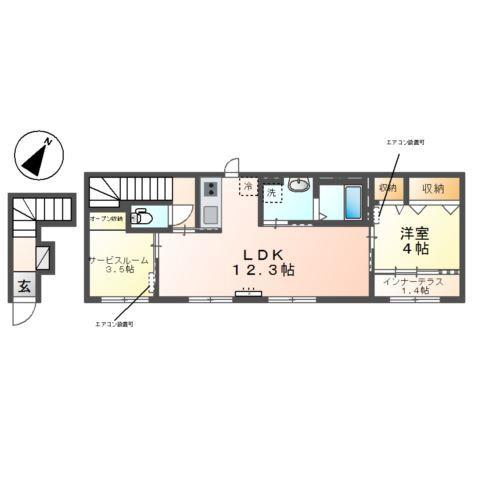  間取り図写真