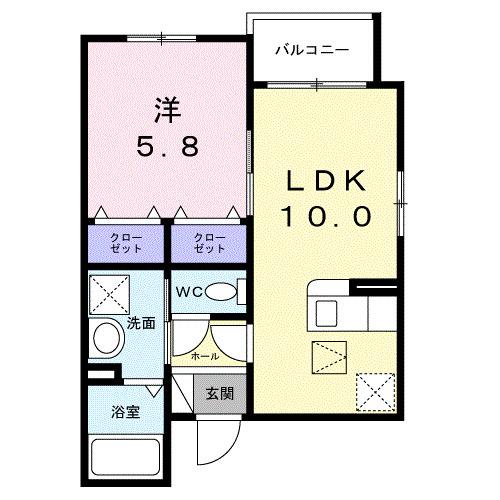 ヒカルサ小岩（102） 間取り図画像