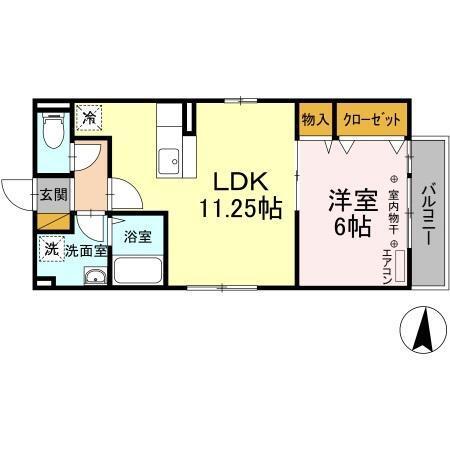 アネックスセキセン弐番館（203） 間取り図画像
