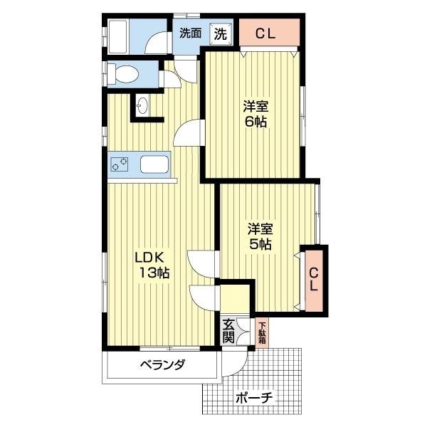 アムール鎌ヶ谷（0101） 間取り図画像