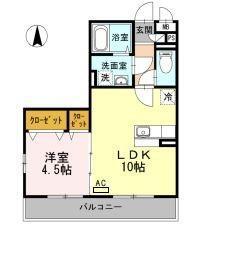 コモド元住吉（307） 間取り図画像