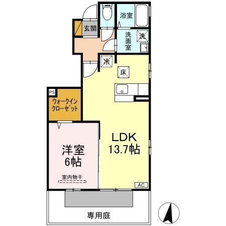 パストラル（101） 間取り図画像