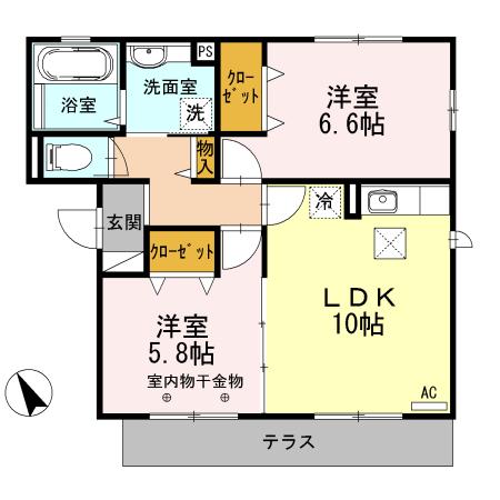  間取り図写真