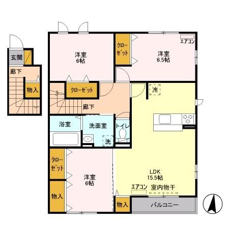  間取り図写真