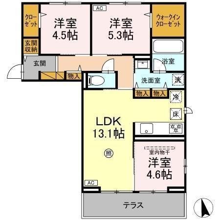  間取り図写真