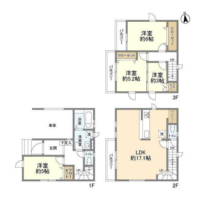  間取り図写真