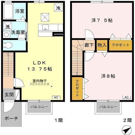 間取り図写真