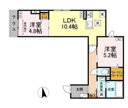  間取り図写真