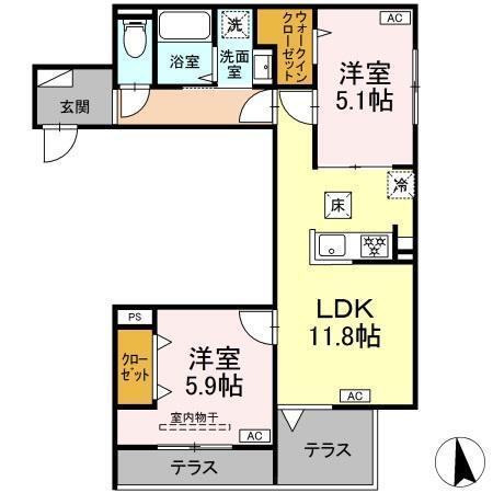  間取り図写真
