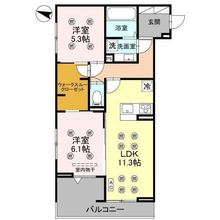  間取り図写真