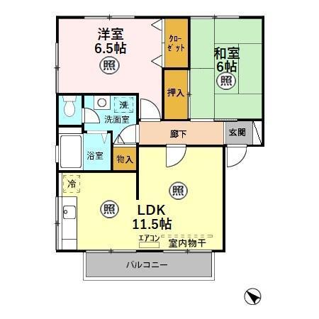  間取り図写真