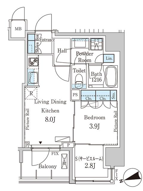  間取り図写真