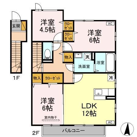  間取り図写真