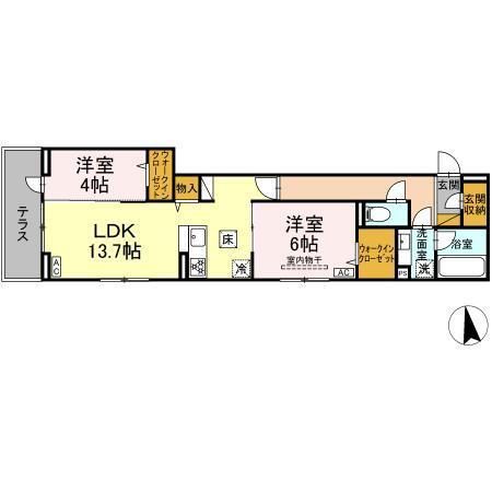  間取り図写真