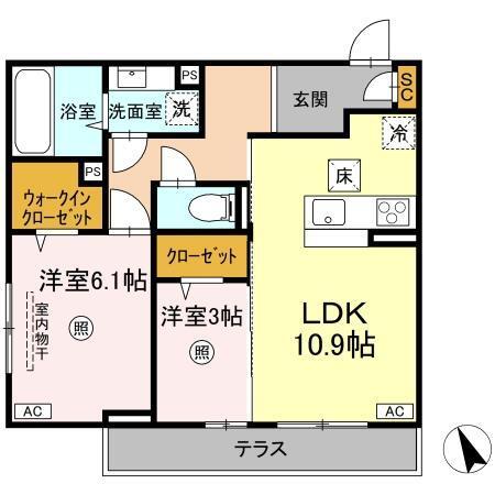  間取り図写真