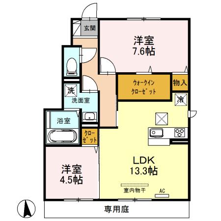  間取り図写真
