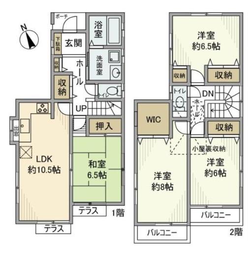  間取り図写真