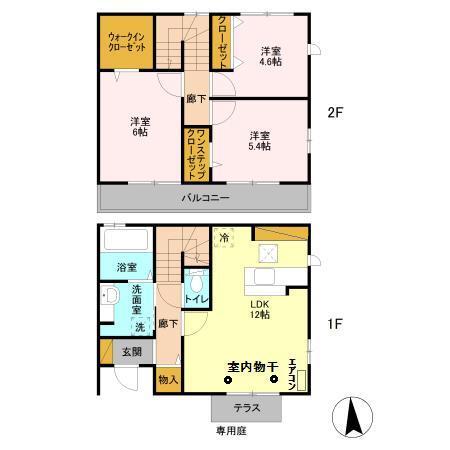  間取り図写真