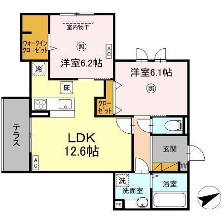  間取り図写真