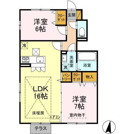  間取り図写真