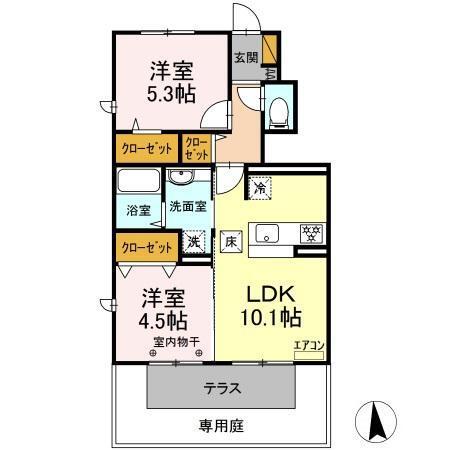  間取り図写真