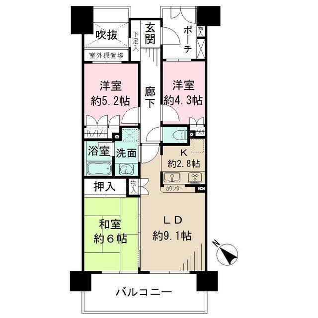  間取り図写真