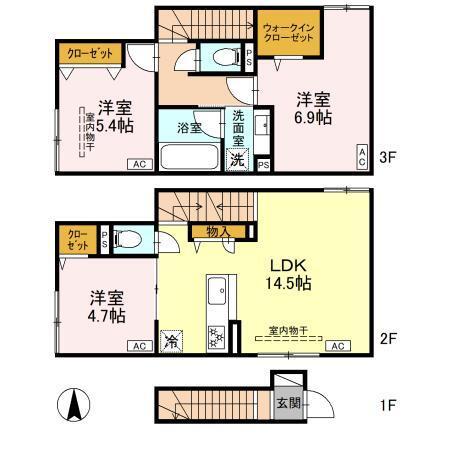  間取り図写真
