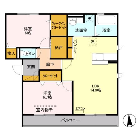  間取り図写真