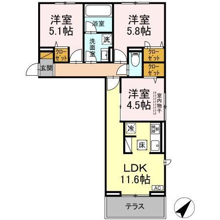  間取り図写真