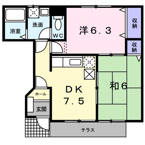  間取り図写真